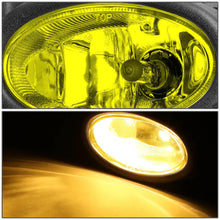 Load image into Gallery viewer, DNA Fog Lights for Honda Civic Sedan &amp; Coupe (2006-2008) with Switch and Wiring Harness - Amber / Clear / Smoke Lens - Sedan / Amber Alternate Image