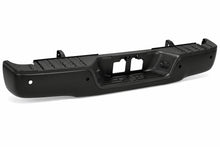 Load image into Gallery viewer, DNA Rear Step Bumper for Toyota Tundra (2007-2013) with or without Parking Sensor Holes - Chrome or Black - with Sensor Hole / Matte Black Alternate Image