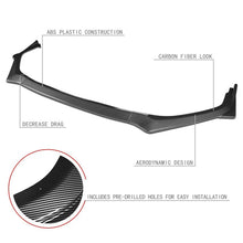 Load image into Gallery viewer, DNA Front Bumper Lip for Subaru Legacy (2018-2020) 3-Piece STi Style with Painted Carbon Fiber Finish - Default Title Alternate Image