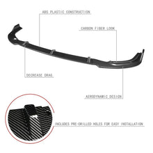 Load image into Gallery viewer, DNA Front Bumper Lip for Honda Civic Sedan (2006-2011) 3-Piece with Carbon Fiber Look Finish - Default Title Alternate Image