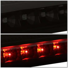 Load image into Gallery viewer, DNA LED 3rd Brake Light Chevy Express / GMC Savana (2013-2017) Black or Chrome Housing with Clear / Smoked / Red Lens - Black / Clear Alternate Image