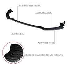 Load image into Gallery viewer, DNA Front Bumper Lip for Nissan Altima Sedan (2019-2022) 3-Piece with Carbon Fiber Look Finish - Default Title Alternate Image