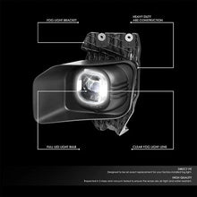 Load image into Gallery viewer, DNA Fog Lights for Ford F250 F350 F450 F550 Super Duty (2011-2016) Factory Style or LED Projector with Amber / Clear / Smoke Lens Alternate Image