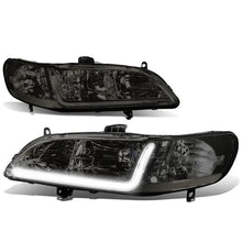 Load image into Gallery viewer, DNA Headlights for Honda Accord Coupe / Sedan (98-02) w/ LED DRL - Black / Chrome / Smoke Housing Alternate Image