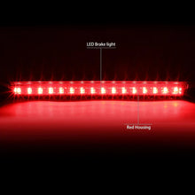 Load image into Gallery viewer, DNA LED 3rd Brake Light Chevy Equinox (2005-2009) Clear / Smoked / Red Lens - 2005-2006 / Black / Clear Alternate Image