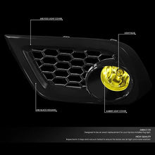 Load image into Gallery viewer, DNA Fog Lights for Toyota iM (2017-2018) Scion iM (2016) with Switch and Wiring Harness - Amber Lens Alternate Image