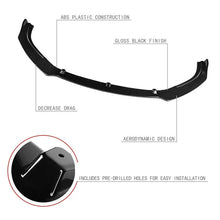 Load image into Gallery viewer, DNA Front Bumper Lip for Mazda 6 (2014-2018) 3-Piece with Matte or Gloss Black Finish - Matte Black Alternate Image