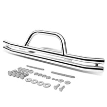 Load image into Gallery viewer, DNA Grille Guard for Jeep Wrangler YJ TJ (1987-2003) Front End Bumper with Black or Chrome Finish - Chrome Alternate Image