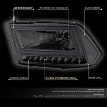 Load image into Gallery viewer, DNA Headlights for RAM 1500 / 2500 / 3500 / 4500 / 5500 (2010-2018) with C-Shaped LED DRL &amp; Sequential Signals Lights Alternate Image