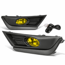 Load image into Gallery viewer, DNA Fog Lights for Honda CRV (2017-2018) with Switch and Wiring Harness - Amber / Clear / Smoke Lens - Black / Amber Alternate Image