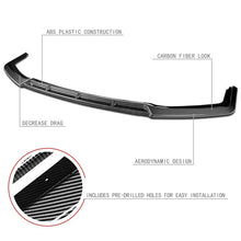 Load image into Gallery viewer, DNA Front Bumper Lip for Honda Civic (2016-2021) 3-Piece MUG Style - Gloss or Matte Black / Carbon Fiber Finish - Matte Black Alternate Image