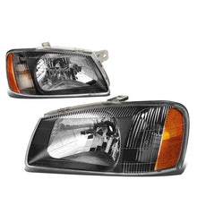 Load image into Gallery viewer, DNA Headlights for Hyundai Accent (2000-2002) with Chrome or Black Housing and Smoke or Clear Lens Alternate Image