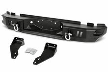 Load image into Gallery viewer, DNA Rear Step Bumper for Ford F250 F350 Super Duty (1999-2020) Dual D-Ring Shackles - 1999-2016 Alternate Image
