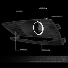 Load image into Gallery viewer, DNA Fog Light for Chevy Cruze (2016-2018) Projector with Switch and Wiring Harness - Clear Lens FL-ZTL-271-CH Alternate Image