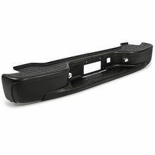 Load image into Gallery viewer, DNA Rear Step Bumper for Chevy Suburban &amp; Tahoe (2000-2006) With License Plate Lights - Black or Chrome Alternate Image