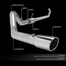 Load image into Gallery viewer, DNA Exhaust for Dodge Ram 2500 3500 5.9L Turbo Diesel (1994-2007) Catback with or without Muffler Alternate Image
