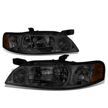 Load image into Gallery viewer, DNA Headlights for Nissan Altima (2000-2001) with Chrome Housing and Smoke Lens Alternate Image
