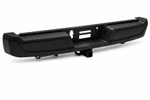 Load image into Gallery viewer, DNA Rear Step Bumper for Ford F150 (2015-2020) with or without Sensor Holes - Black or Chrome - Without Parking Sensor Holes / Matte Black Alternate Image