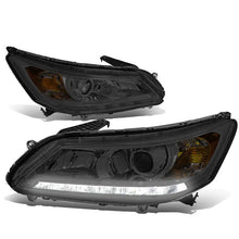 Load image into Gallery viewer, DNA Projector Headlights Honda Accord Sedan (2013-2015) w/ LED DRL - Black or Chrome  Housing Alternate Image