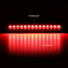 Load image into Gallery viewer, DNA LED 3rd Brake Light Oldsmobile Brava (2002-2004) Black or Chrome Housing with Clear / Smoked / Red Lens Alternate Image