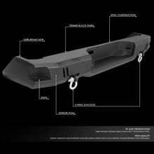 Load image into Gallery viewer, DNA Rear Step Bumper for Toyota Tundra (2007-2019) Dual D-Ring Shackles Alternate Image