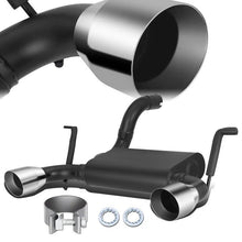 Load image into Gallery viewer, DNA Exhaust for Jeep Wrangler JL 2.0L / 3.6L (2018-2022) Axleback with Double Rolled Wall Tips CBE-UR-016 Alternate Image