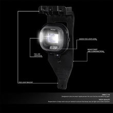 Load image into Gallery viewer, DNA Fog Lights for Ford F250 F350 F450 F550 Super Duty (2005-2007) Factory Style or LED Projector with Clear Len Alternate Image