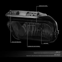 Load image into Gallery viewer, DNA Fog Lights for Chevy Silverado (2004-2007) with Amber / Clear / Smoke Lens FL-ZTL-306 - Amber Alternate Image