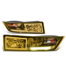 Load image into Gallery viewer, DNA Fog Lights for Cadillac Escalade ESV (07-14) Escalade EXT (09-13) with or without LED DRL Switch and Wiring Harness - Amber / Clear / Smoke Lens - without LED DRL / Amber Alternate Image