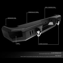 Load image into Gallery viewer, DNA Rear Step Bumper for Ford F150 (2009-2014) Dual D-Ring Shackles - Default Title Alternate Image