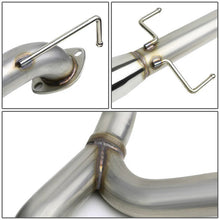 Load image into Gallery viewer, DNA Exhaust for Hyundai Tiburon 2.0L (2003–2008) Catback w/ Dual Single or Double Wall Rolled Muffler Tips Alternate Image