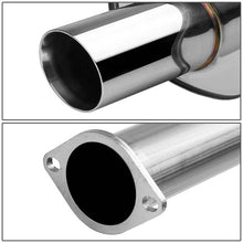 Load image into Gallery viewer, DNA Exhaust for Subaru WRX / WRX STI (2002-2007) Catback with 4" Single Wall Round Tips or EOM Style - Polished Tip Alternate Image