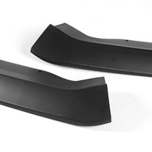 Load image into Gallery viewer, DNA Front Bumper Lip for Cadillac ATS (2015-2018) 3-Piece with Matte Black Finish Alternate Image