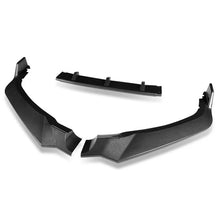 Load image into Gallery viewer, DNA Front Bumper Lip for Honda Odyssey (2018-2020) 3-Piece CK-Style with Matte / Gloss Black / Carbon Fiber Finish - Carbon Fiber Alternate Image