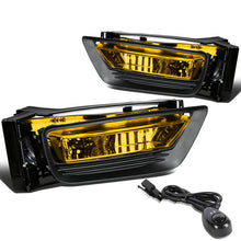 Load image into Gallery viewer, DNA Fog Lights for Honda Accord Sedan (2013-2014) with Switch and Wiring Harness - Amber / Clear / Smoke Lens FL-ZTL-127 - Amber Alternate Image