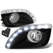Load image into Gallery viewer, DNA Fog Lights for Toyota Camry (2010-2011) LED DRL with Switch and Wiring Harness - Clear or Smoke Lens FL-ZTL-137-CH Alternate Image