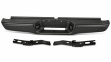 Load image into Gallery viewer, DNA Rear Step Bumper for Toyota Tacoma (1995-2004) with License Plate Lamps - Chrome or Black - Matte Black Alternate Image
