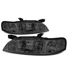 Load image into Gallery viewer, DNA Headlights for Nissan Altima (2000-2001) with Chrome Housing and Smoke Lens Alternate Image