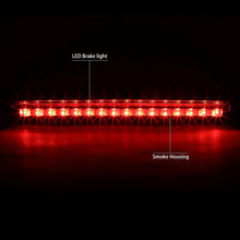 Load image into Gallery viewer, DNA LED 3rd Brake Light Chevy Equinox (2005-2009) Clear / Smoked / Red Lens - 2005-2006 / Black / Clear Alternate Image