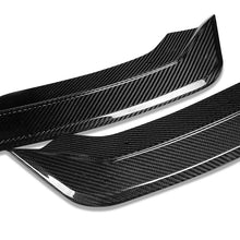 Load image into Gallery viewer, DNA Front Bumper Lip for BMW F32 / F36 428i / 430i (2014-2019) 3-Piece with Matte / Gloss Black / Carbon Fiber Finish Alternate Image
