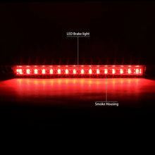 Load image into Gallery viewer, DNA LED 3rd Brake Light Chevy Equinox (2005-2009) Clear / Smoked / Red Lens - 2005-2006 / Black / Clear Alternate Image