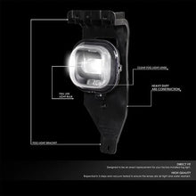 Load image into Gallery viewer, DNA Fog Lights for Ford F250 F350 F450 F550 Super Duty (2005-2007) Factory Style or LED Projector with Clear Len Alternate Image