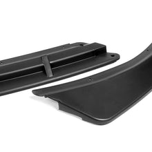 Load image into Gallery viewer, DNA Front Bumper Lip for Kia Optima (2016-2018) 3-Piece STP-Style with Matte / Gloss Black / Carbon Fiber Finish - LX / EX / LX-Turbo / Matte Black Alternate Image