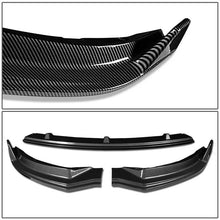 Load image into Gallery viewer, DNA Front Bumper Lip for Tesla Model 3 (2017-2020) 3-Piece with Carbon Fiber Look Finish - Default Title Alternate Image