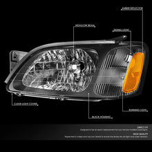Load image into Gallery viewer, DNA Headlights Subaru Legacy GT (2000-2004) with Chrome or Black Housing and Clear or Smoke Lens Alternate Image