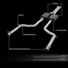 Load image into Gallery viewer, DNA Exhaust for Dodge Challenger 5.7L (2009-2014) Catback CBE-UR-010 Alternate Image