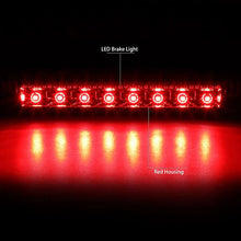 Load image into Gallery viewer, DNA LED 3rd Brake Light Dodge Journey (2010-2016) Black or Chrome Housing with Clear / Smoked / Red Lens - Black / Clear Alternate Image