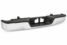 Load image into Gallery viewer, DNA Rear Step Bumper for Toyota Tundra (2007-2013) with or without Parking Sensor Holes - Chrome or Black - without Sensor Hole / Chrome Alternate Image