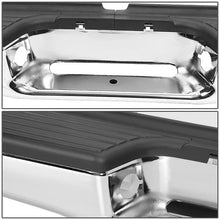 Load image into Gallery viewer, DNA Rear Step Bumper for Toyota Tacoma (1995-2004) with License Plate Lights - Black or Chrome - Chrome Alternate Image