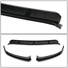 Load image into Gallery viewer, DNA Front Bumper Lip for Mercedes W205 C200 C250 C300 C350 (2015-2018) 3-Piece with Gloss or Matte Black / Carbon Fiber Finish Alternate Image